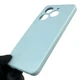 Чохол для TECNO Spark Go 2024 (BG6) силіконовий з мікрофіброю нековзний блакитний - зображення 3