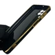 Чохол для Samsung Galaxy M32 4G (SM-M325F) глянцевий із захистом камери із золотою окантовкою чорний - зображення 3