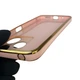 Чохол для Xiaomi Redmi 13 глянцевий із захистом камери із золотою окантовкою та кільцем MagSafe пудровий - зображення 5