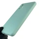 Чехол для Samsung Galaxy A32 4G (SM-A325F) силиконовый с микрофиброй нескользящий бирюзовый - изображение 4