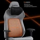 Геймерское игровое кресло с самоадаптивной поддержкой пояницы GamePro GC925G Grey Fabric - изображение 12