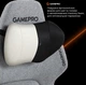 Геймерское игровое кресло с самоадаптивной поддержкой пояницы GamePro GC925G Grey Fabric - изображение 17