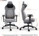 Геймерское игровое кресло с самоадаптивной поддержкой пояницы GamePro GC925G Grey Fabric - изображение 20
