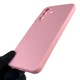 Чохол для Samsung Galaxy A56 (SM-A566B) силіконовий з мікрофіброю нековзний рожевий - зображення 4