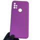 Чохол для Motorola Moto G10 (789437) силіконовий з мікрофіброю нековзний фіолетовий - зображення 1