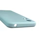Чехол для Motorola Moto E13 (PAXT0034) силиконовый с микрофиброй нескользящий голубой - изображение 2