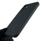 Чохол для Samsung Galaxy S24 Plus (SM-S926B) силіконовий з мікрофіброю нековзний чорний - зображення 4