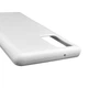 Чехол для Samsung Galaxy Note 20 (SM-N9810) силиконовый с микрофиброй нескользящий белый - изображение 5
