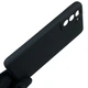 Чохол для Samsung Galaxy S21 FE (SM-G990B) силіконовий з мікрофіброю нековзний чорний - зображення 4