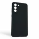 Чохол для Samsung Galaxy S21 FE (SM-G990B) силіконовий з мікрофіброю нековзний чорний - зображення 7