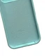 Чехол Fiji Silicone Case Full Camera для Apple iPhone 17 Pro бампер накладка с защитой камеры Aquamarine - изображение 2