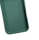 Чехол Fiji Silicone Case Full Camera для Apple iPhone 17 Pro Max бампер накладка с защитой камеры Pine Green - изображение 2