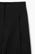 Кюлоти жіночі COS elasticated pleated culottes 1221419001 34 Чорний - зображення 6