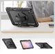 Противоударный чехол Capsule Hybrid с подставкой 360° и ремешком на Samsung Galaxy Tab S11 5G 11" SM-X736 / Tab S11 Wi-Fi 11" SM-X730 (Чёрный) - изображение 5
