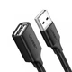 Кабель подовжувач Ugreen USB 2.0 AM-AF 5 м, чорний (US103) - зображення 1