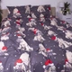 Комплект постільної білизни MirSon Бязь 17-0598 New Year's pug 143 x 210 см (2200007908226) - зображення 3
