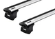 Багажник на інтегровані рейлінги Thule Wingbar Evo Rapid для Seat Altea (mkI)(Freetrack & XL) 2006-2015 / Leon (mkIII)(універсал) 2012-2020 (TH 7112-753-4015) - зображення 1