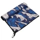 Cпортивное полотенце пляжное полотенце 4Monster Sand Free Single Sea T-PST размер 80х160см Deep Blue-White - изображение 4