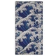 Cпортивное полотенце пляжное полотенце 4Monster Sand Free Single Sea T-PST размер 80х160см Blue-White - изображение 2