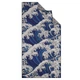 Cпортивное полотенце пляжное полотенце 4Monster Sand Free Single Sea T-PST размер 80х160см Blue-White - изображение 3