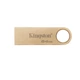 Флеш память 64Gb Kingston DT SE9 G3 USB3.2 Gold metal (59357) - изображение 3