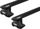 Багажник на гладкий дах Thule WingBar Evo Black для Skoda Enyaq iV (mkI)(coupe) 2022→ (TH 7114B-7105-5334) - изображение 1