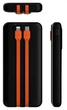 Внешний аккумулятор повербанк Power bank ACL PW-139 10000 мАч быстрая зарядка встроенные кабели Черный - изображение 13