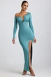 Платье Oh Polly Valeda бирюзовый XS - изображение 9