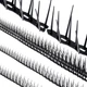Шипы для отпугивания птиц Kadax Dierre 12 шт Черные (K10055) - изображение 3