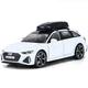 Дитяча металева машинка Audi RS6 1:32, інерційний механізм, світло звук, відкриті двері та багажник "Авто Експерт" - зображення 4
