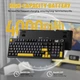 Механічна бездротова клавіатура Attack SHARK X98 PRO з дисплеєм 2.4G/Bluetooth/Кабель, HOT SWAP, RGB, Win/Mac OS, ENG+UA, Black-orange - зображення 12