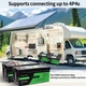 Аккумулятор Lifepo4 200 Ач 12.8 В Литий-железо-фосфат DATOUBOSS 12V 200 Ah 2560Wh 200A BMS - изображение 5