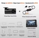 Відеореєстратор Xiaomi 70mai HDR Dash Cam 4K A810S + RC24 камера - зображення 4