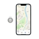 GPS-трекер Hoco DI29 Plus с брелком белый - изображение 6