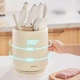 Органайзер подставка для столовых приборов Ecoco, белый/черный - изображение 3