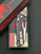 Складной нож ,качеством как ювелирное изделие Microtech MSI S/E Tri-Grip Polymer Black StoneWash Standard (210T-10 PMBK) - изображение 4