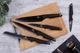 Набір ножів з обробною дошкою Berlinger Haus Black Rose Collection 6 предметів (BH-2708) - зображення 3
