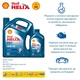 Моторное масло Shell Helix HX7 Diesel 10W-40, 4 л + Размораживатель стекла Shell Window De-Icer 0.5 л - изображение 3