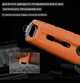 Нож выживания Kizer Norcross Fixed Blade Blunt Tip Knife Stonewash Nitro-V/Orange G-10 (ZX-FB01A6) - изображение 10