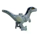 Конструктор маленький динозавр дитинча велоцираптор сірий Jurassic World бебі раптор Baby Raptor 5см - зображення 1