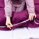 Подушка MirSon для беременных и отдыха U-образная 8021 Velvet Line (2200006178538) MirSon 2200006178538 879186 - изображение 10