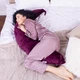 Подушка MirSon для беременных и кормления №8301 Velvet Line 28-0002 Excalibur Велюр 30х170х20 см (2200006200260) MirSon 2200006200260 879086 - изображение 5