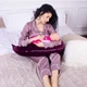 Подушка MirSon для беременных и кормления №8301 Velvet Line 28-0002 Excalibur Велюр 30х170х20 см (2200006200260) MirSon 2200006200260 879086 - изображение 7