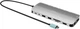 Hub USB i-tec Metal Nano 3x Display Dock Grey (C31NANOTRIPLEDOCKPD) - obraz 4