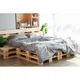 Простынь Ardesto на резинке Mix&Match сатин 180х200+30 см муссон (ART1820DVD) Ardesto ART1820DVD 879595 - изображение 6