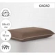 Подушка MirSon ортопедическая №6078 Delicate satin Cacao WoMen 59х43х10 (2200003262322) MirSon 2200003262322 877204 - изображение 2