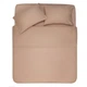 Простынь Ardesto Mix&Match 100% хлопок, сатин бежевый 180х240 см (ART1824FSI) Ardesto ART1824FSI 879794 - изображение 4
