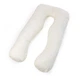 Подушка MirSon для беременных и отдыха Satin Stripe №8025 U-образная Soft Yellow (2200006178637) MirSon 2200006178637 879639 - изображение 1