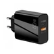 Зарядка 65 Вт USB Type-C PD/QC AC Prof F002 + кабель Type-C/Type-C в подарок - изображение 2