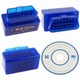 Автомобильный сканер ELM327 OBD2 v1.5 Windows и Android Bluetooth радиусом до 10 метров, пластиковый, синий - изображение 5